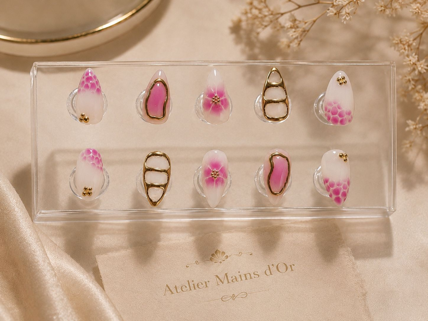 Press-on nails Lyana Atelier Mains d’Or